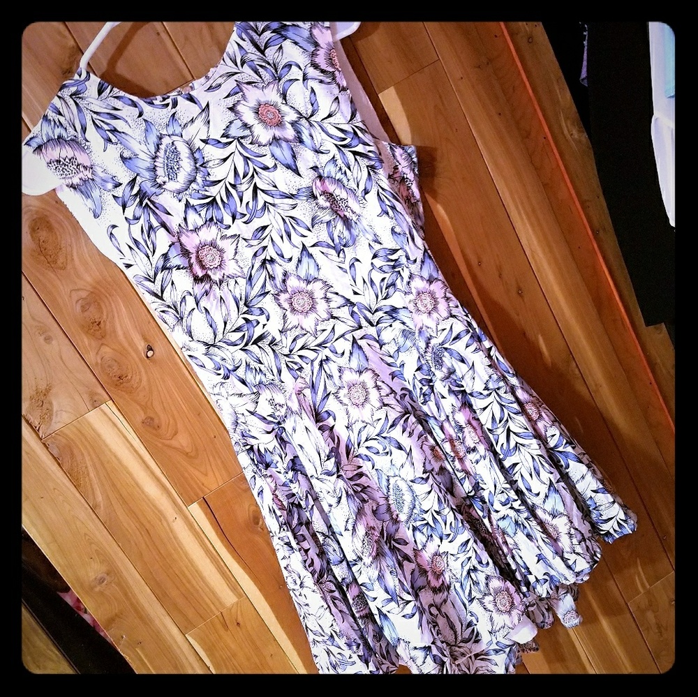 H&M floral sun dress ☀